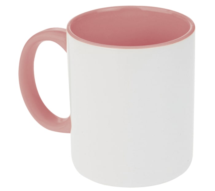 Suministros para las Artes Graficas Taza cerámica bicolor con interior