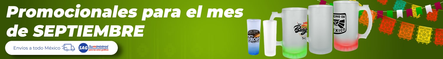 Portada de promocionales para el mes de septiembre