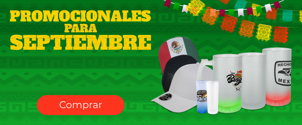 Promocionales para el mes de septiembre