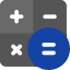 Icono de calculadora