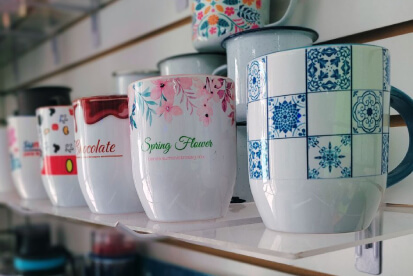 tazas blancas sublimables