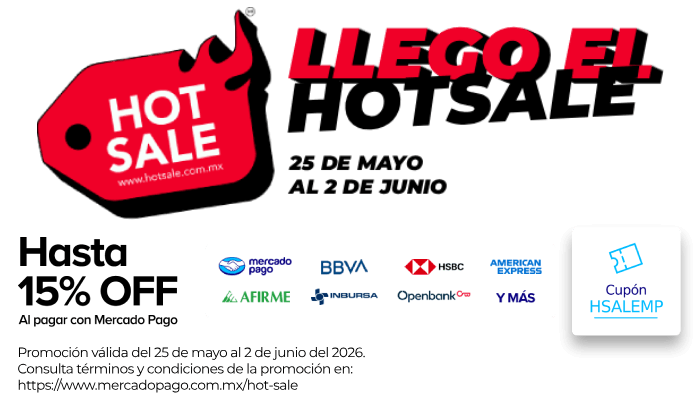 logo Hot Sale con SAG Suministros para las artes graficas