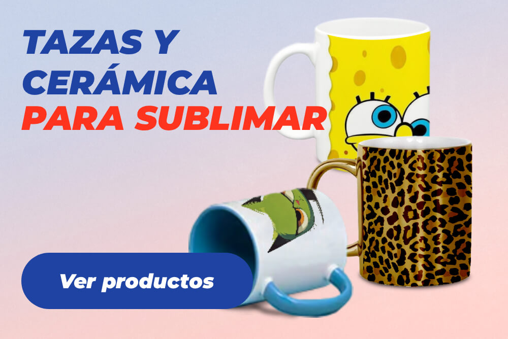 Taza blanca para sublimar