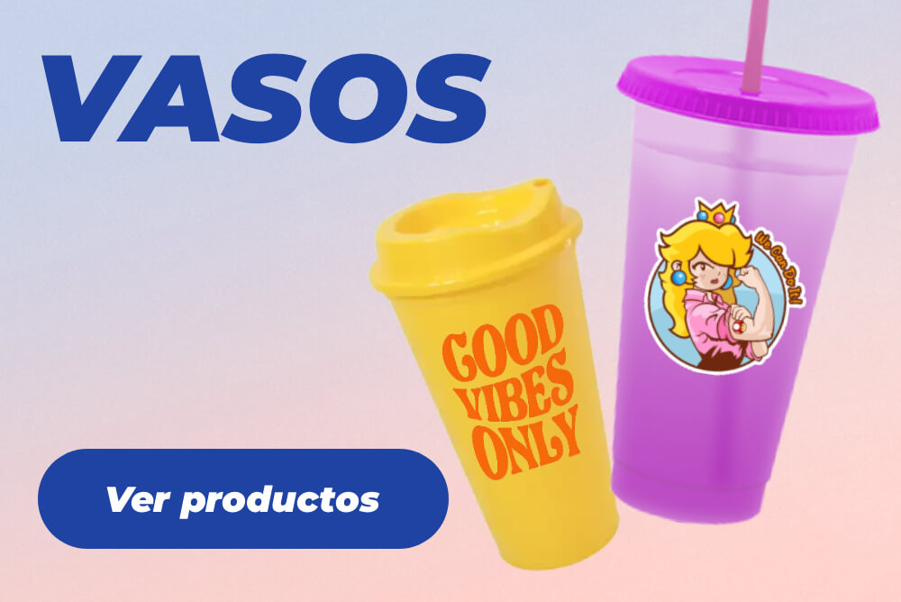 Vasos para personalizar