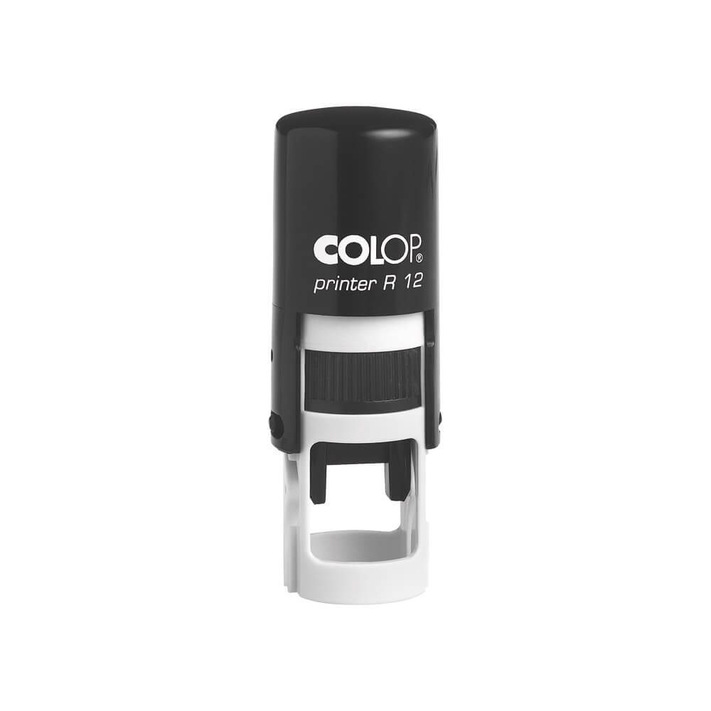 Suministros para las Artes Graficas: Colop Printer R 12 negro/negro Ø 12 mm