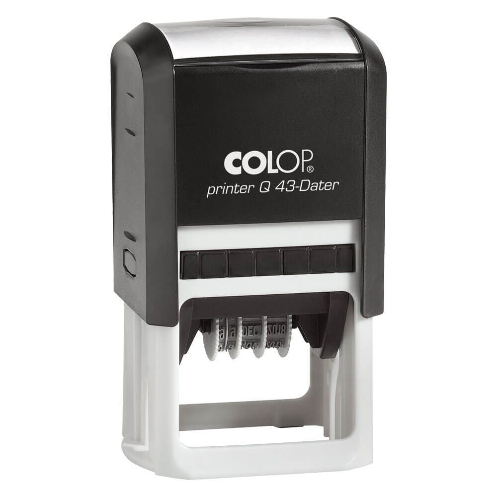 Suministros para las Artes Graficas: Colop Printer Q 43 Dater negro ...