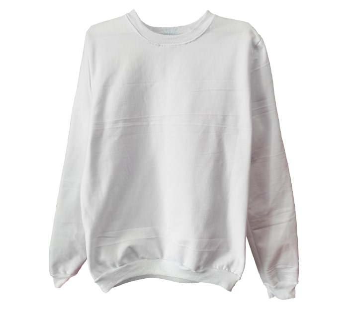 Suministros para las Artes Graficas Sudadera blanca sulimable